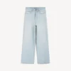 Pantalones casuales para hombre en azul claro