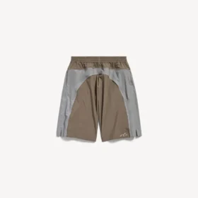 Pantalones cortos de chándal técnico para hombre en gris