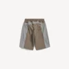 Pantalones cortos de chándal técnico para hombre en gris Pantalones cortos de chándal técnico para hombre en gris