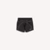Pantalones cortos de chándal técnico para mujer en negro