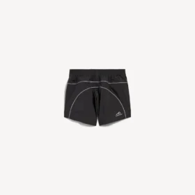 Pantalones cortos de chándal técnico para mujer en negro