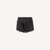 Pantalones cortos de chándal técnico para mujer en negro