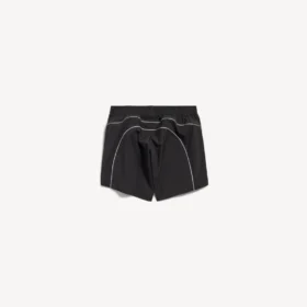Pantalones cortos de chándal técnico para mujer en negro