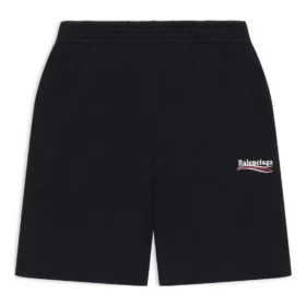 Pantalones cortos de jogging de Political Campaign «Negro» 681862TMVE61070