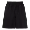 Pantalones cortos de sudadera de algodón City Paris «Black White» 676137TLVL81070