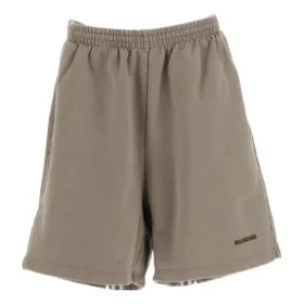 Pantalones cortos de sudadera de algodón «Gris oscuro» 674591TMVF57761