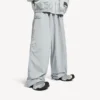 Pantalones de chándal de fútbol 3b para hombre en gris nuevo