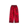 Pantalones de chándal holgados con grafitis de Skater «Rojo» 740028TOVA86400