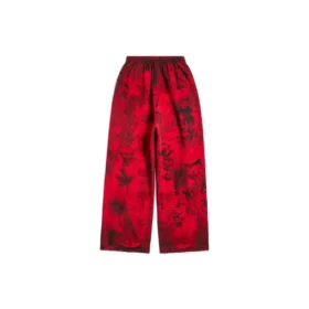 Pantalones de chándal holgados con grafitis de Skater «Rojo» 740028TOVA86400