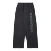 Pantalones de chándal holgados tipo estarcido «Black Grey» 771081TQVA41750