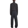Pantalones de chándal holgados tipo estarcido «Black Grey» 771081TQVA41750
