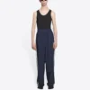 Pantalones de chándal Sporty B «Azul oscuro, verde, blanco» 675491TKO484063