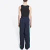 Pantalones de chándal Sporty B «Azul oscuro, verde, blanco» 675491TKO484063