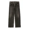 Pantalones de Denim con efecto trampantojo «Black» 751503TOL991000