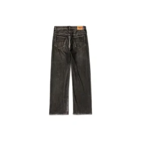 Pantalones de Denim con efecto trampantojo «Black» 751503TOL991000