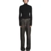 Pantalones de Denim con efecto trampantojo «Black» 751503TOL991000
