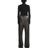 Pantalones de Denim con efecto trampantojo «Black» 751503TOL991000