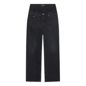 Pantalones de doble cintura «Negro» 661609TBP471055