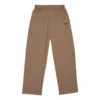 Pantalones de jogging de algodón con logotipo bordado «Brown» 674594TMVF57761