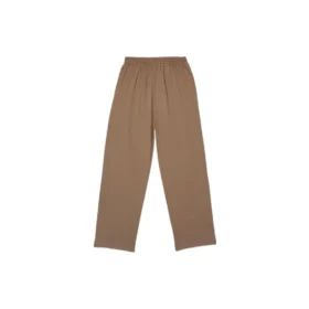 Pantalones de jogging de algodón con logotipo bordado «Brown» 674594TMVF57761
