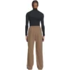 Pantalones de jogging de algodón con logotipo bordado «Brown» 674594TMVF57761