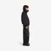 Pantalones de mezclilla curvos para hombre en negro