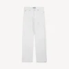 Pantalones de mezclilla de corte ajustado para hombre en blanco Pantalones de mezclilla de corte ajustado para hombre en blanco