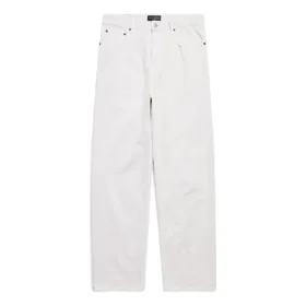 Pantalones de mezclilla de corte holgado «White Denim» 736540TNW039020
