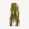 Pantalones de pijama para mujer con efecto «brush scratch» en color caqui Pantalones de pijama para mujer con efecto «brush scratch» en color caqui