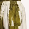 Pantalones de pijama para mujer con efecto «brush scratch» en color caqui Pantalones de pijama para mujer con efecto «brush scratch» en color caqui