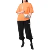 Pantalones de sudadera con rodillas elásticas y logotipo de París «Black White» 675244TLVL81070