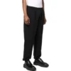 Pantalones de sudadera con rodillas elásticas y logotipo de París «Black White» 675244TLVL81070