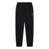 Pantalones de sudadera deportivos con elasticidad en las rodillas «Negro Blanco» 675244TLVA11070