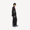 Pantalones de sudadera oversize para hombre de Balenciaga | Colaboración con la NBA en negro/blanco