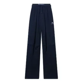Pantalones deportivos de pierna ancha con banda y logo «Sporty B» «Negro» 675346TLVA11070