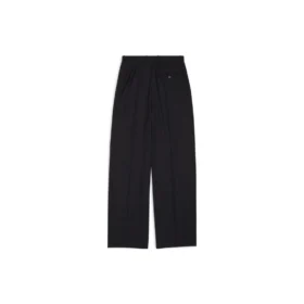 Pantalones entallados de corte amplio «Black» 725469TNT361070