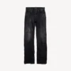 Pantalones rectos urbanos para mujer en negro Pantalones rectos urbanos para mujer en negro