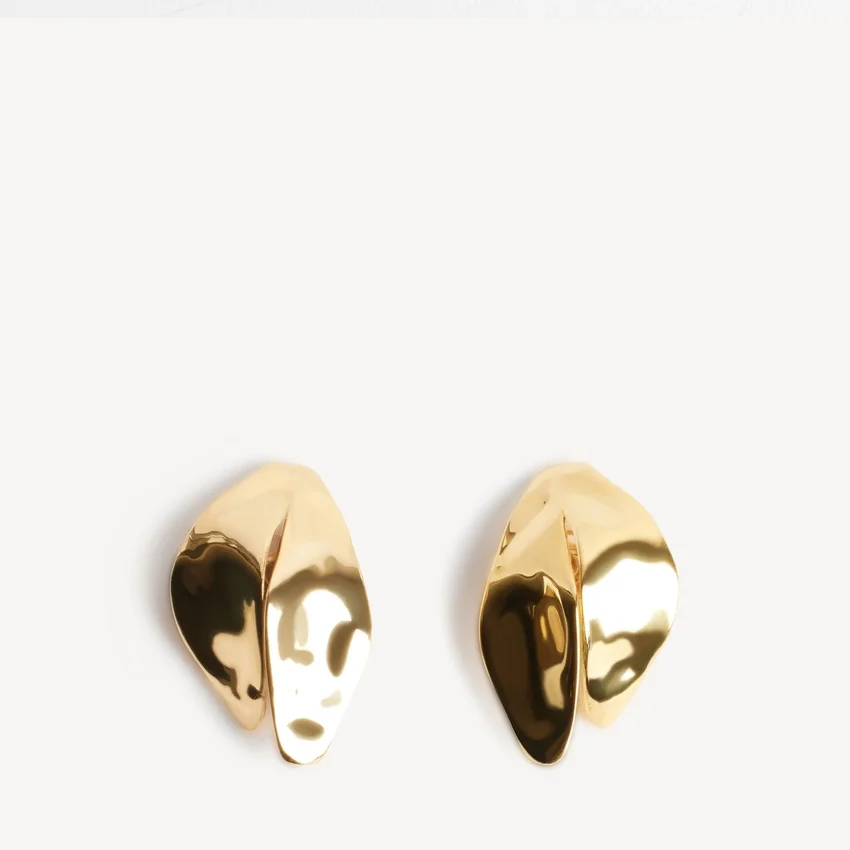Pendientes Bloom XS para mujer en oro brillante Pendientes Bloom XS para mujer en oro brillante