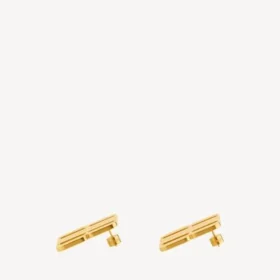 Pendientes de botón Nano en dorado Pendientes de botón Nano en dorado