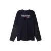 Political Campaign Camiseta con capas, oversize «Negro» 698631TKVJ19070