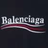Political Campaign Camiseta con capas, oversize «Negro» 698631TKVJ19070