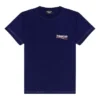 Political Campaign Camiseta, corte mediano «Azul Pacífico y Blanco» 620967TKVJ11195