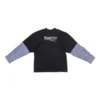 Political Campaign Camiseta de capas «Negro» 698631TKVJ11070