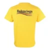 Political Campaign Camiseta, talle grande «Amarillo» 620967TKVJ17442