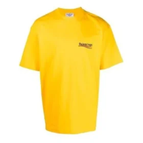 Political Campaign Camiseta, talle grande, «Amarillo» 641655TKVJ17442