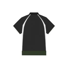 Polos deportivos de manga corta informales de doble capa para hombre de Balenciaga, temporada otoño-invierno 2021, color negro, 661507TKVA51042 Polos deportivos de manga corta informales de doble capa para hombre de Balenciaga, temporada otoño-invierno 2021, color negro, 661507TKVA51042