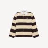Polos para hombre en marrón oscuro/beige Polos para hombre en marrón oscuro/beige