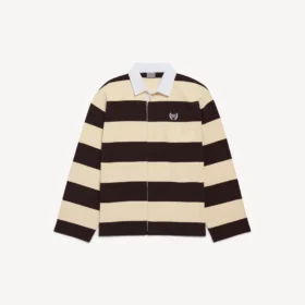Polos para hombre en marrón oscuro/beige