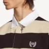 Polos para hombre en marrón oscuro/beige Polos para hombre en marrón oscuro/beige