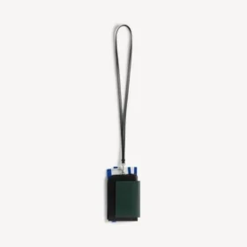 Porta-celular para hombre en color verde pasaporte